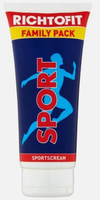 Sport Massage Cream (Pack of 12) – Natural Herbal Muscle Care for Warm-Up & Recovery – Enriched with 7 Plant Extracts – 12 x 5.6 oz (160g)