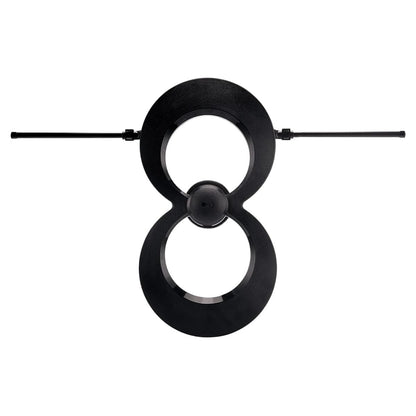 Antennas Direct ClearStream 2V Indoor Outdoor TV Antenna UHF VHF Multi-Directional, 60+ Mile Range, 4K 8K UHD, NEXTGEN TV – w/Reflector, 20-inch Mast