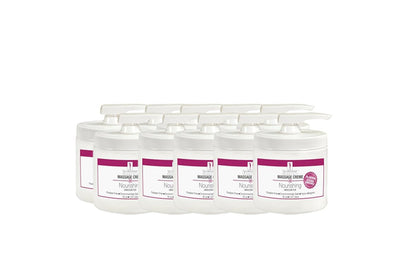 Master Massage Spamaster Unscented 16 Oz Massage Cream X10