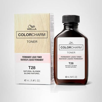 COLORCHARM Permanente Flüssigtönungen | Neutralisiert Gelbstich | Frei von Parabenen | Vegan | T18 Hellstes Aschblond | 41 ml