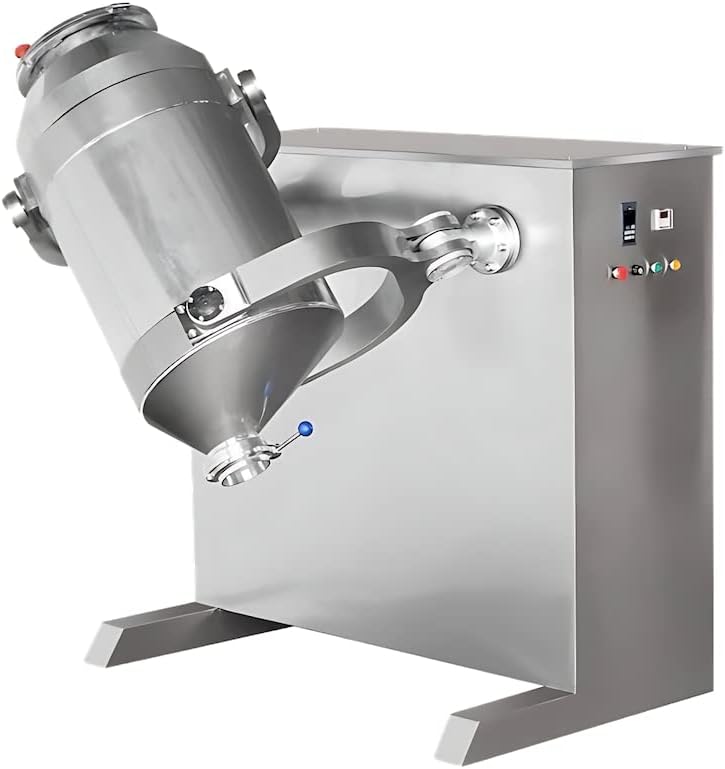 Automatic Industrial Three-dimensional Swing Small Powder Mixer Mixing Machine Tablet Food Coffee Granule Lab Powder Mixer