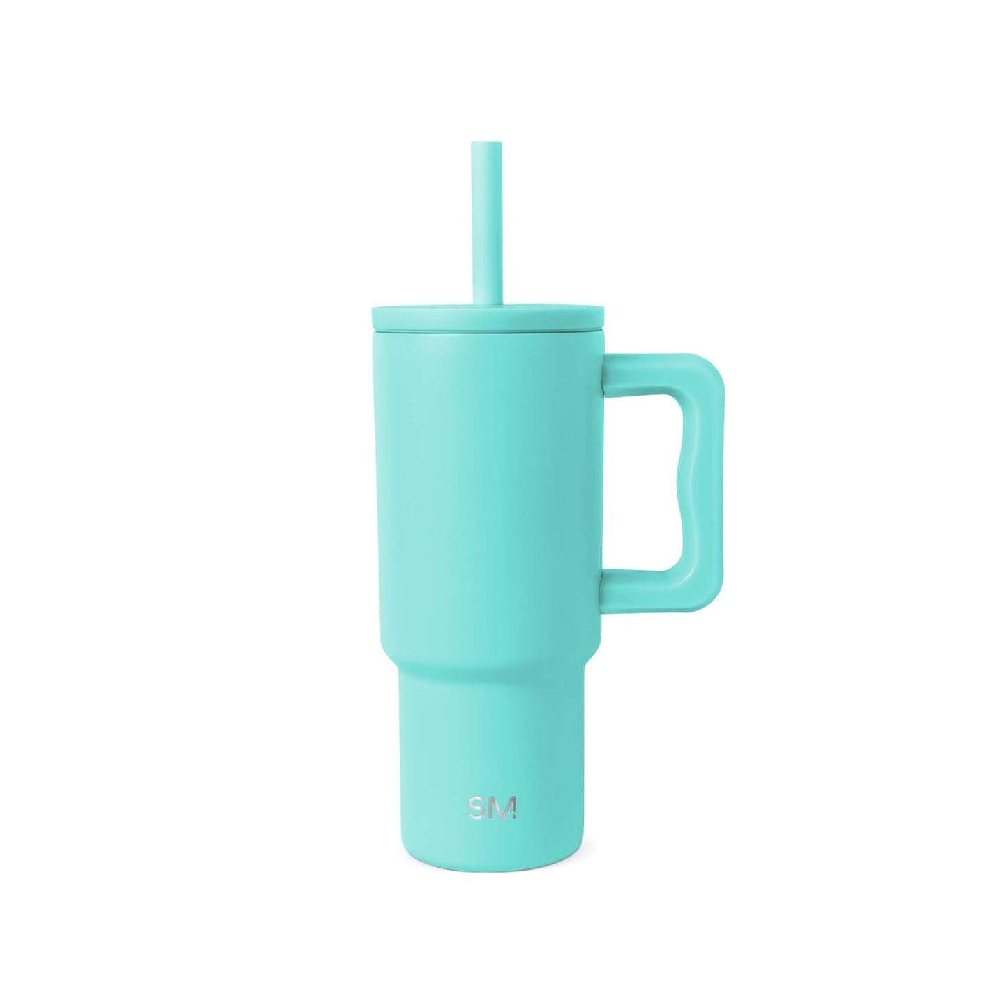 Simple Modern Kids 24 oz Tumbler with Handle and Silicone Straw Lid | Spill Proof and Leak Resistant | Reusable Stainless Steel Bottle | Gift for Kids Boys Girls | Trek Collection | Paradise Bay Mix