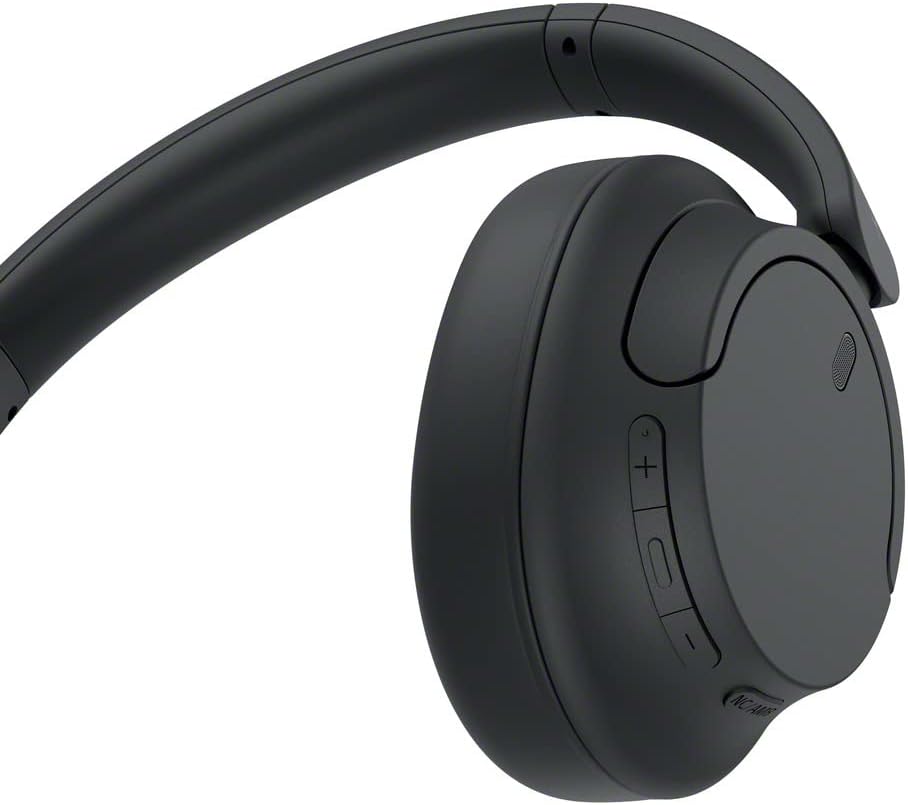 Sony WH-CH720N Noise Cancelling Kabellose Bluetooth Over-Ear Kopfhörer mit Mikrofon und Alexa Sprachsteuerung, Schwarz