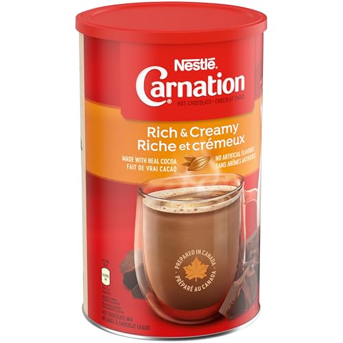 CARNATION Nestle Reichhaltige und Cremige Trinkschokolade, 1,7kg/3.7lbs, Dose, Importiert aus Kanada)