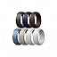 Pack R: Very Dark Grey, Dark Blue A, Shadow Blue C, White, Warm Grey 2c, Doeskin, Brown C