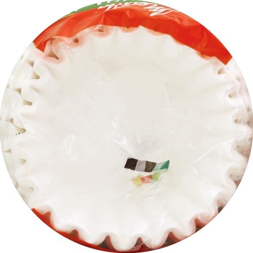 Melitta 629400 Filtertüten Korbfilter 100er Pack im Polybeutel, Grün
