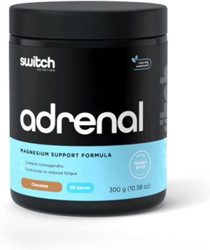 Switch Nutrition Adrenal Switch Chocolate Magnesium Support Formula 300g 60 Serves
