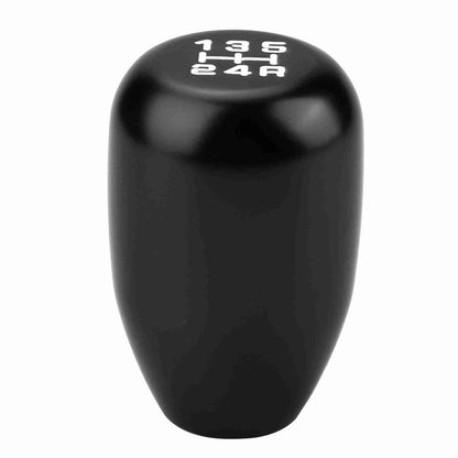 Acouto Schaltknauf 5-Gang Auto 5-Gang Schaltgetriebe Schaltknauf Schalthebel Metall mit 3 Adaptern 8mm 10mm 12mm (Schwarz)