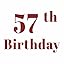 57th Birthday-2026