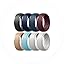Pack L: Very Dark Grey, Sky Blue C, Blanc De Blanc, Warm Grey 2c, Dark Blue A, Key Largo, Chocolate Truffle, Pale Taupe