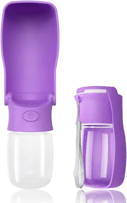 SOICTA Portable Dog Small Animals Water Bottle for Walking 19 OZ or 12 OZ Pet Water Bottles for Puppy Medium Large Dogs Little Animals Water Dispenser Dog Small Animals Water Bowl