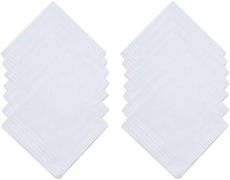 Women's White Handkerchiefs: A Simple yet Essential Accessory