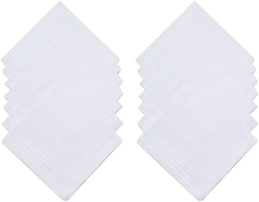 Women's White Handkerchiefs: A Simple yet Essential Accessory