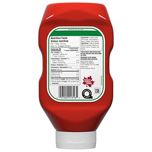 HEINZ Ketchup für den Kühlschrank – 2er-Pack, 2,5 Liter/84,56 Flüssigunzen {Importiert aus Kanada}