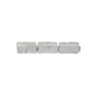 EasyFlex No-Dig Landscape Edging with Anchoring Spikes, 2.7 in Tall Decorative Stone-Look Garden Border, 15 Foot Kit, Brown