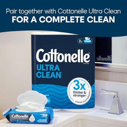 Cottonelle Fresh Care Feuchte Toilettentücher, Erfrischungstücher für Erwachsene, 4 Spenderboxen, 42 Tücher pro Box (insgesamt 168 Tücher), Verpackung kann variieren