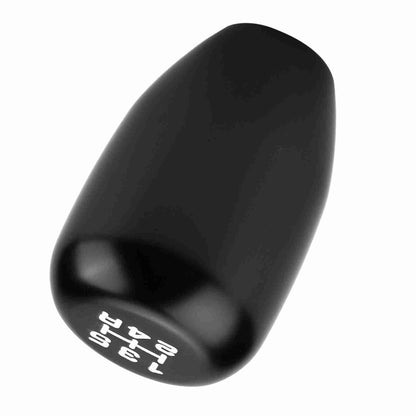 Acouto Schaltknauf 5-Gang Auto 5-Gang Schaltgetriebe Schaltknauf Schalthebel Metall mit 3 Adaptern 8mm 10mm 12mm (Schwarz)