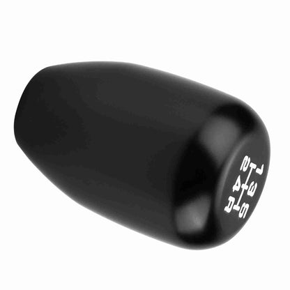 Acouto Schaltknauf 5-Gang Auto 5-Gang Schaltgetriebe Schaltknauf Schalthebel Metall mit 3 Adaptern 8mm 10mm 12mm (Schwarz)