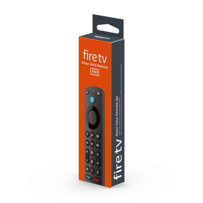 Amazon Fire TV Alexa Voice Remote Pro (neuestes Modell), mit Remote Finder, TV-Steuerung und beleuchteten Tasten (erfordert ein kompatibles Fire TV-Gerät)
