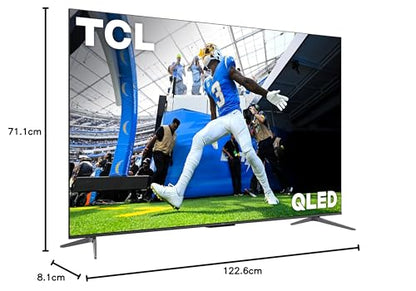 TCL 43-Inch Q6 QLED 4K UHD Smart TV with Fire TV (43Q651F, 2025 Model) Dolby Vision, HDR PRO+, Dolby Atmos, Alexa Built-in with Voice Remote, Apple AirPlay 2 Compatibility, Streaming Television