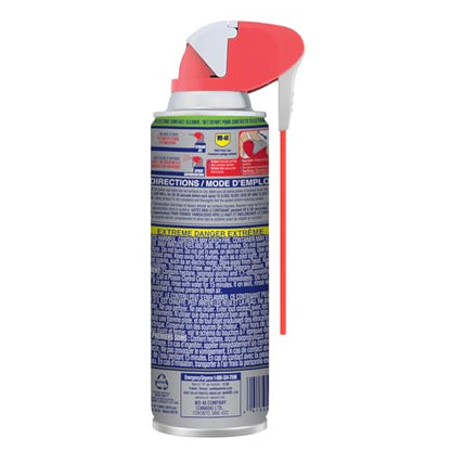 WD-40 Specialist Kontaktspray mit Smart Straw, entfernt Öl, Schmutz, Flussmittelrückstände und Kondenswasser von Elektronik, schnell trocknende Formel in Industriestärke, 155 g, Einzeldose