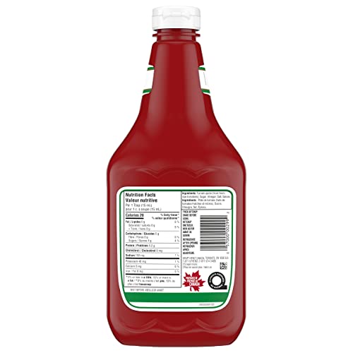 HEINZ Ketchup für den Kühlschrank – 2er-Pack, 2,5 Liter/84,56 Flüssigunzen {Importiert aus Kanada}
