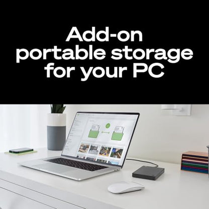 Seagate Portable 2 TB Externe Festplatte HDD – USB 3.0 für PC, Mac, PlayStation & Xbox – 1 Jahr Rescue Service (STGX2000400)