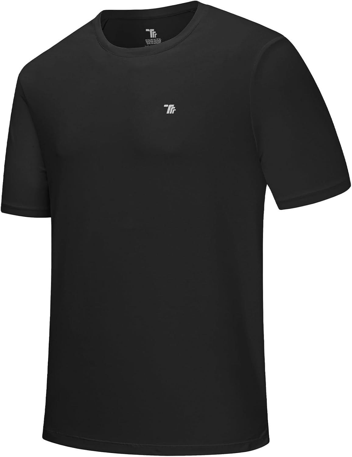 Rdruko Herren Kurzarm Trainingsshirts – Trockene Passform – Feuchtigkeitstransportierend – Für Laufen, Fitnessstudio, aktiven Sport
