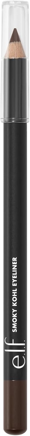 e.l.f. Smoky Kohl Eyeliner, Augenstift für langanhaltende, ausdrucksstarke, hochpigmentierte Make-up-Looks, vegan & tierversuchsfrei, Black Velvet