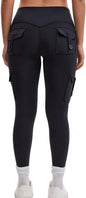 AEEZO Women's Fleece Lined Cargo Leggings Review: Warmth and Style