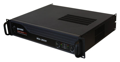 Gemini Professional 1300W 2-Channel Power Amplifier – High-Powered DJ & PA Audio Amp with XLR/RCA Inputs, Bridge Mode, Built-in Protection & Cooling for Live Sound & Installations (XGA-5000)