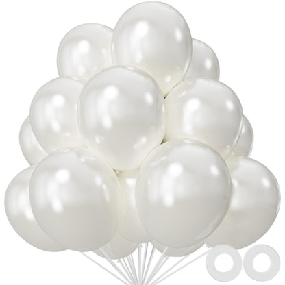 110pcs Black Balloon 12 inch, Black Latex Balloons for Birthday Party Baby Shower Wedding(with 2 Ribbons).
