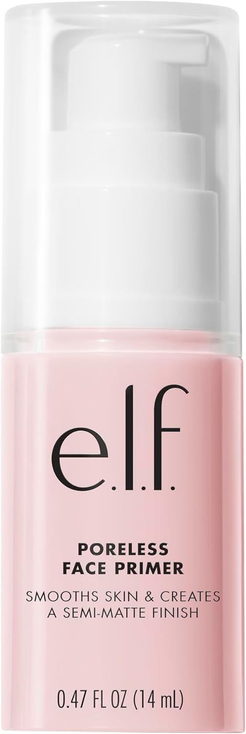 e.l.f. Poreless Face Primer. Makeup Primer For A Flawless, Smooth Canvas, Gives Makeup Lasting Power, Infused With Tea Tree