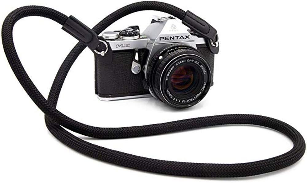 Eorefo Camera Strap Vintage 100cm Nylon Climbing Rope Camera Neck Shoulder Strap