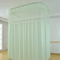 TTZ Hospital Curtain with Flat Hooks for Hospital Medical Clinic SPA Lab Cubicle Curtain Divider Privacy Screen (Color : Grey, Size : 1(5f Widet x8ft Tall))