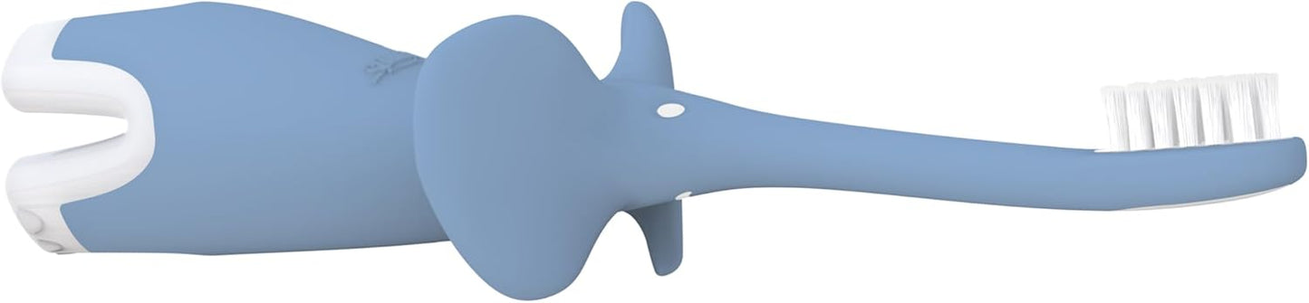 Dr.-Brown's-Trainingszahnbürste-für-Babys-und-Kleinkinder,-weich-für-die-ersten-Zähne,-Giraffe,-BPA-frei,-0-3-Jahre
