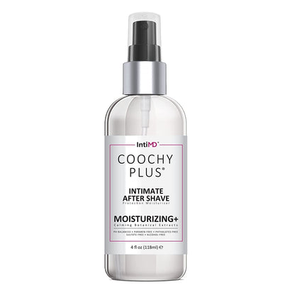 IntiMD COOCHY Intimate After Shave Protection Moisturizer Plus By : Delicate Soothing Mist For The Pubic Area & Armpits – Antioxidant Formula For Razor Burns, Itchiness & Ingrown Hairs
