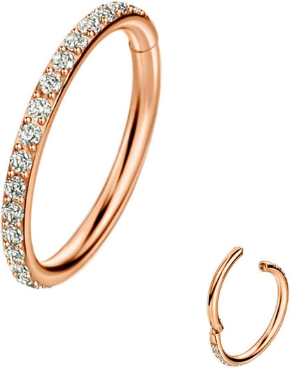 16G, 5mmRose Gold