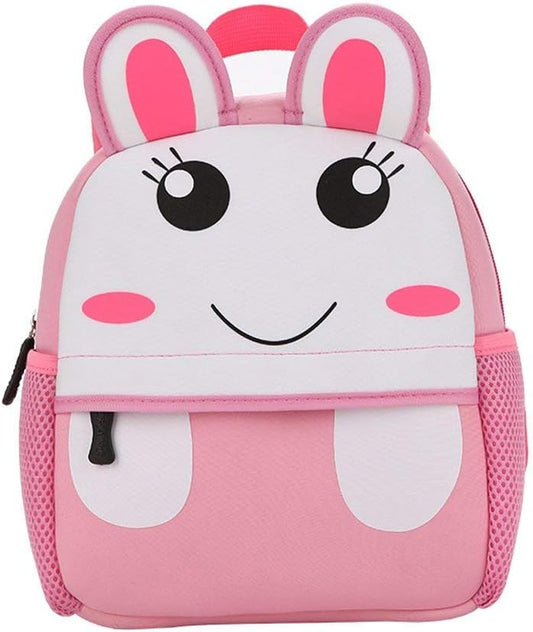 Geanmoki Kid Backpack, Baby Boys Girls Toddler Pre School Backpack Children Backpacks Bags, Rabbit, One Size, Classic