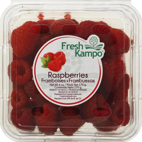 Red Raspberries, 6 oz - A Sweet and Healthy Snack