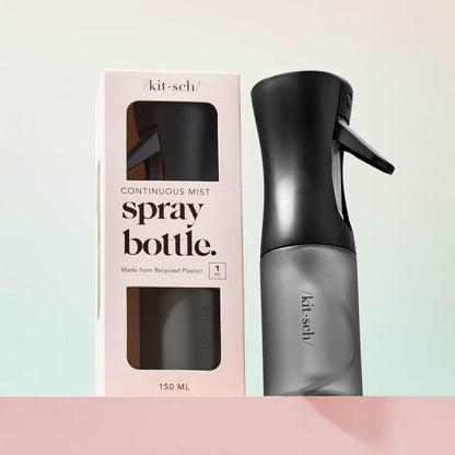 Kitsch Sprühflasche für Haare – Kontinuierlicher Wasserzerstäuber mit ultrafeinem Sprühnebel für Hairstyling, Barbiere, Salons, Reinigung, Pflanzen, vielseitige Sprühflaschen – Aus recyceltem Kunststoff – Terrakotta, 150 ml