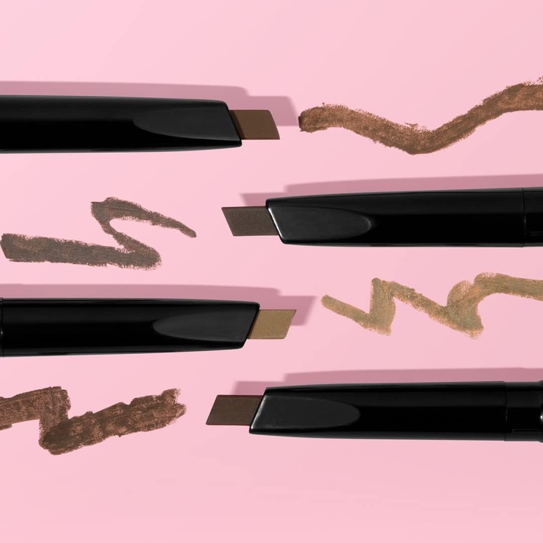 wet n wild Ultimate Eyebrow Retractable Definer Pencil, doppelseitig, feine Spitze, formt, definiert, füllt Augenbrauen aus - Dark Brown