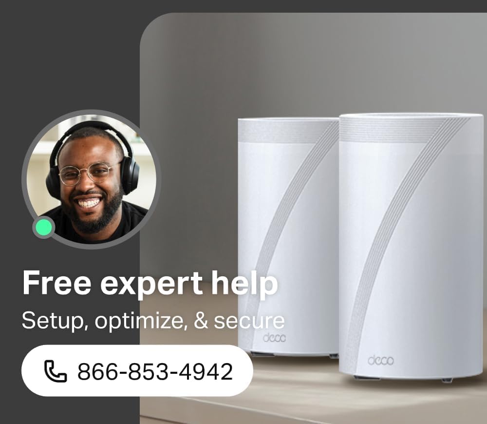 TP-Link Deco 7 Pro BE63 Tri-Band WiFi 7 Whole Home Mesh System