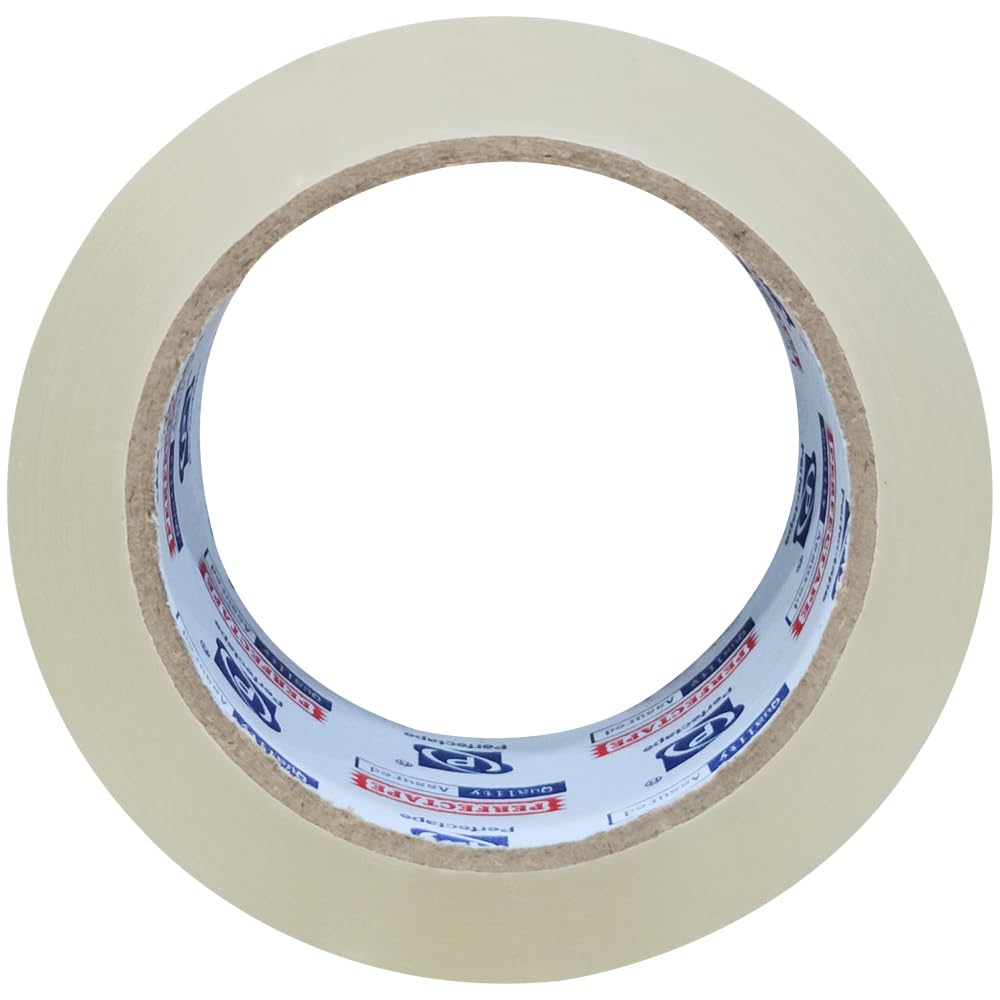 PERFECTAPE Schwerlast-Klebeband 6 Rollen, insgesamt 360 Yards, transparent, 2,7 mil, 48 mm x 55 m, ultrastark, Nachfüllpackung für Verpackung und Versand