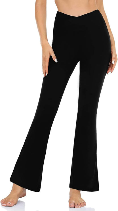 Women's Bootcut Yoga Pants - Flare Leggings for a Comfortable and Stylish You