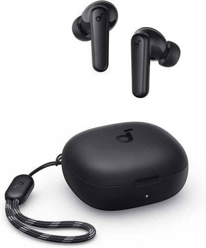 soundcore by Anker P20i True Wireless Earbuds, 10mm Drivers with Big Bass, Bluetooth 5.3, 30H Long Playtime, IPX5 Water-Resistant, 2 Mics for AI Clear Calls, 22 Preset EQs, Customization via App
