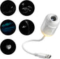 2-in-1 Galaxy Projector Night Light, USB Star Projector with Adjustable Brightness, Mini Galaxy Light Projector for Bedroom Ceiling Wall Room Decor (24 Projection Films)