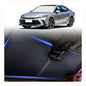 300T Thickened Automotive Glass Sunshade and Comes with Storage Bag,Keep Car Interior Cool,Universal Windshield Sun Shade Fit for Cars,Trucks,SUVs (L: 57.08 * 31.5 inch)