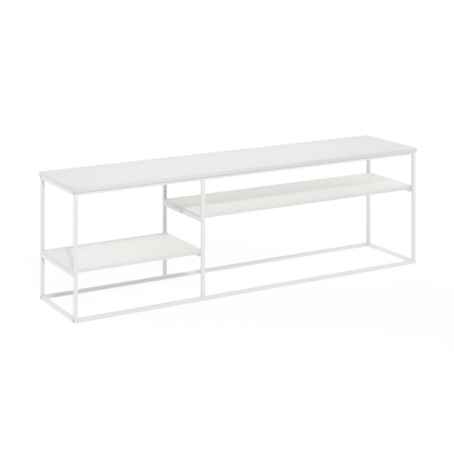 Furinno TOMI TV Stand, 5-Cube Entertainment Center with Open Shelf, Reversible TV Console, for Living Room, Bedroom, Home Office, Green