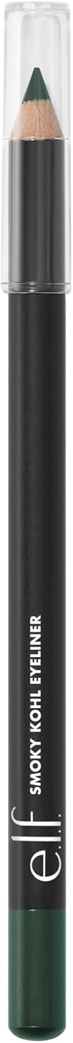 e.l.f. Smoky Kohl Eyeliner, Augenstift für langanhaltende, ausdrucksstarke, hochpigmentierte Make-up-Looks, vegan & tierversuchsfrei, Black Velvet